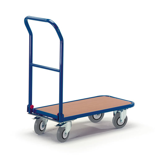 ROLLCART Schiebebügelwagen mit Klappbügel