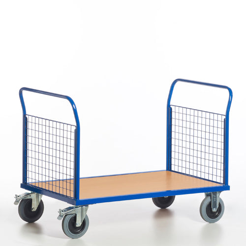 ROLLCART Gitter-Doppelstirnwandwagen