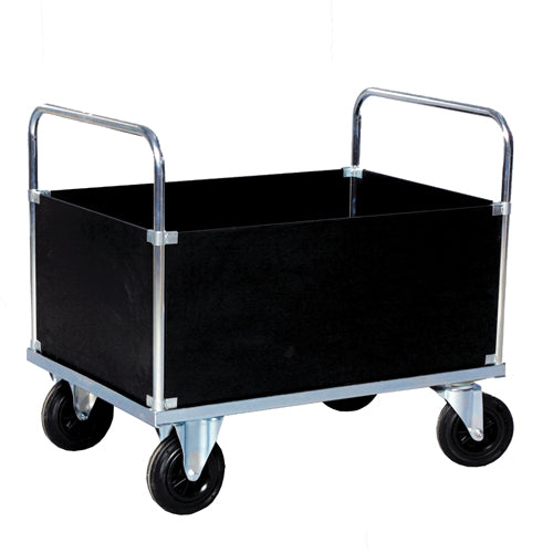 ROLLCART Vierwandwagen verzinkt, 500 kg Tragkraft