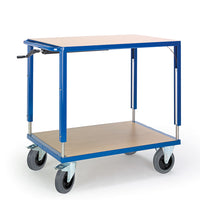 ROLLCART 06-7557 Höhenverstellbarer Tischwagen