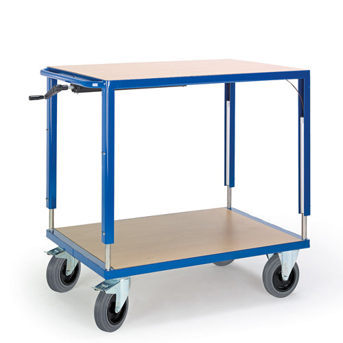ROLLCART 06-7557 Höhenverstellbarer Tischwagen