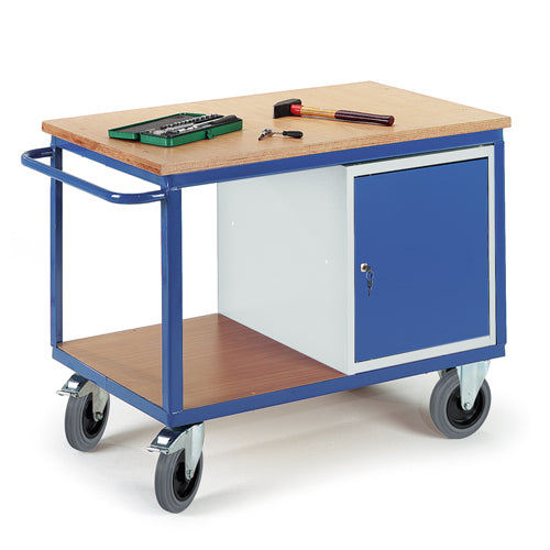 ROLLCART 07-4306 Werkstattwagen mit Stahlschrank