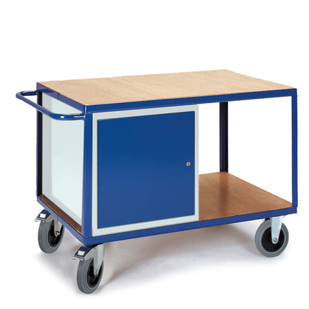 ROLLCART 07-4318 Großer Werkstattwagen mit Schrank