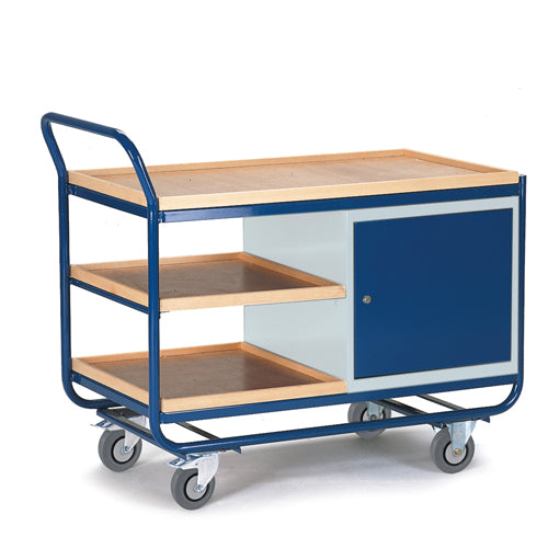 ROLLCART 07-4326 Montagewagen mit Stahlschrank