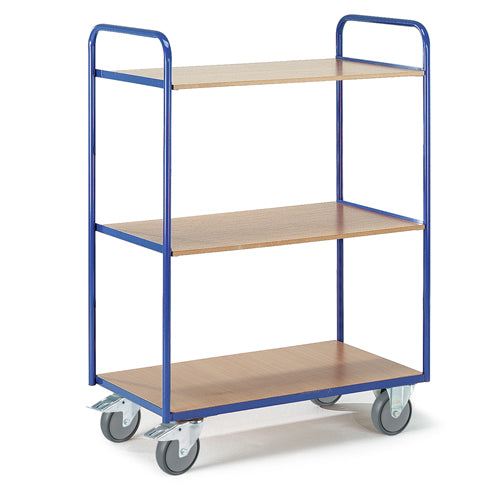 ROLLCART Etagenwagen drei Böden, 250 kg Tragkraft