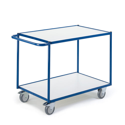 ROLLCART Tischwagen mit zwei Etagen, ESD