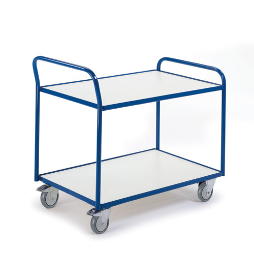 ROLLCART Tischwagen mit zwei Etagen, ESD