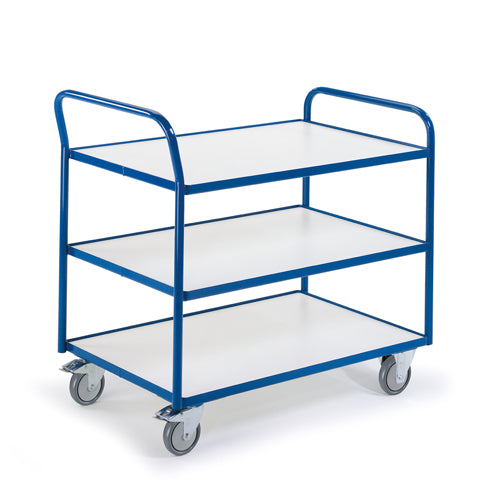 ROLLCART Tischwagen mit drei Etagen, ESD