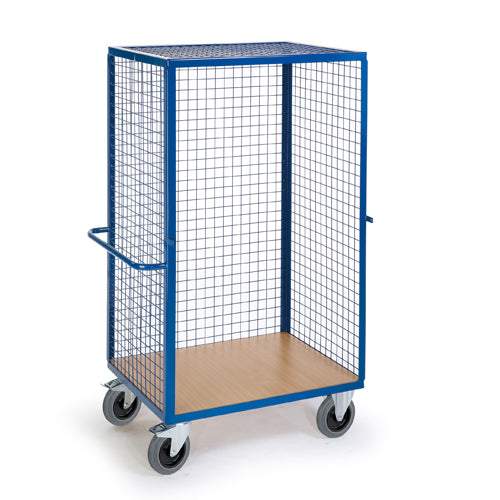 ROLLCART Gitter-Regalwagen, 600 kg Tragkraft