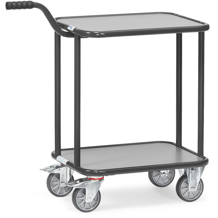 Fetra 1164/7016 Griffroller "GREY EDITION" 250 kg, zwei Holzplattformen