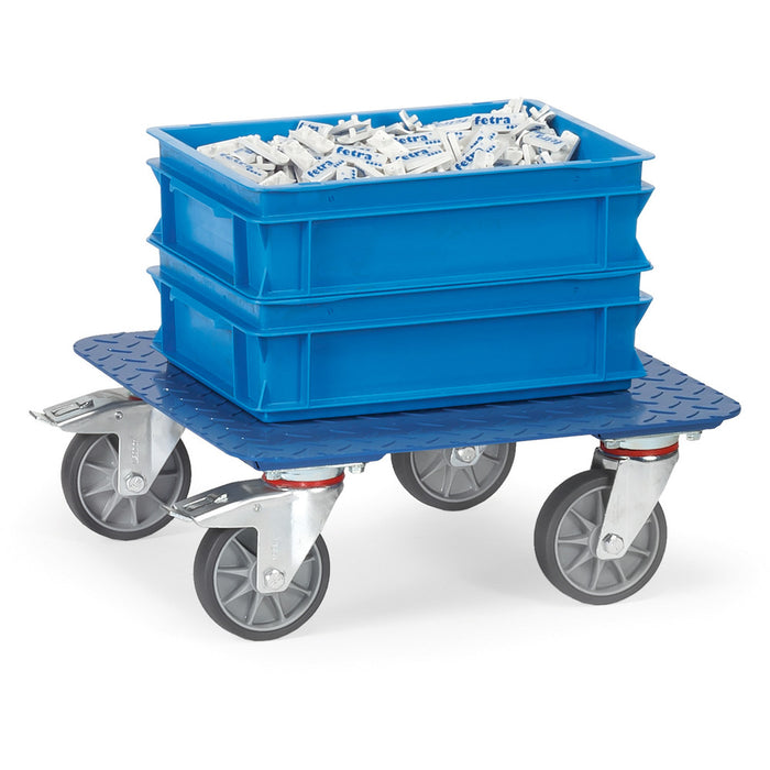 Fetra 1167 KF 7 Kistenroller mit Stahl-Tränenblech-Plattform 400 kg