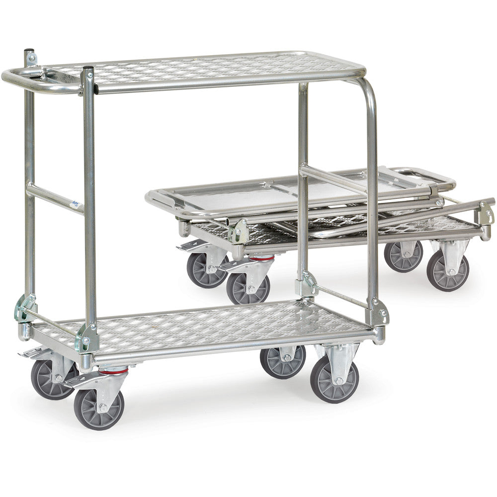 Fetra Alu-Klappwagen mit zwei Plattformen 200 kg