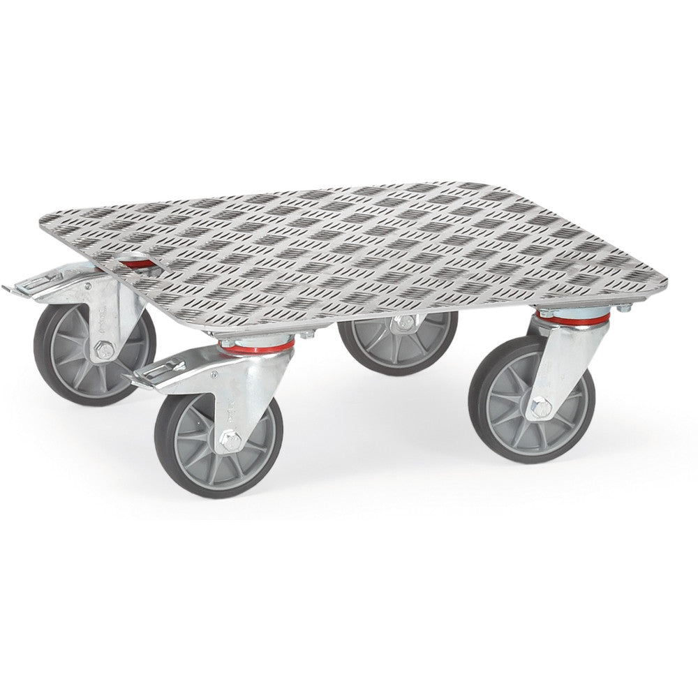 Fetra 1187 KF 10 Kistenroller mit Alu-Quintettblech-Plattform 250 kg