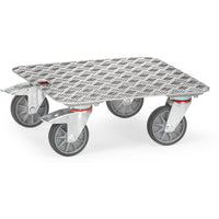 Fetra 1187 KF 10 Kistenroller mit Alu-Quintettblech-Plattform 250 kg