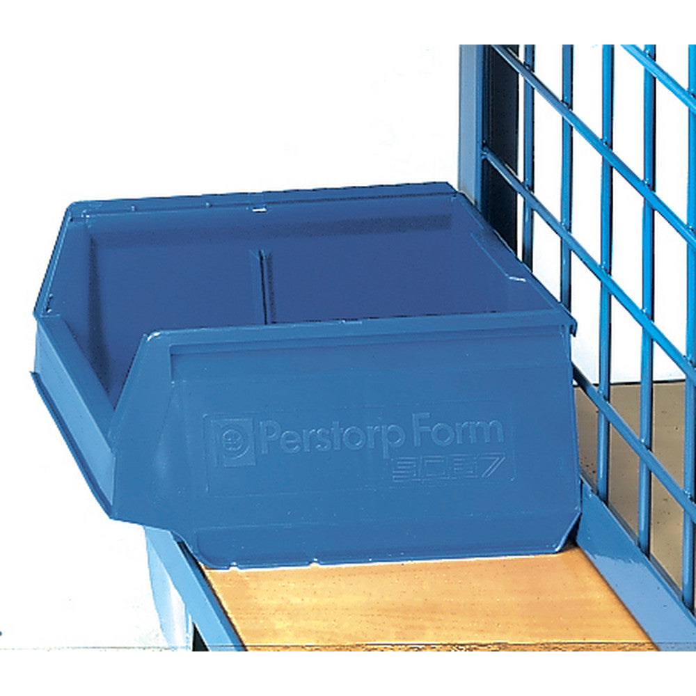 Fetra 1307 Sichtlagerkasten, Polypropylen, blau