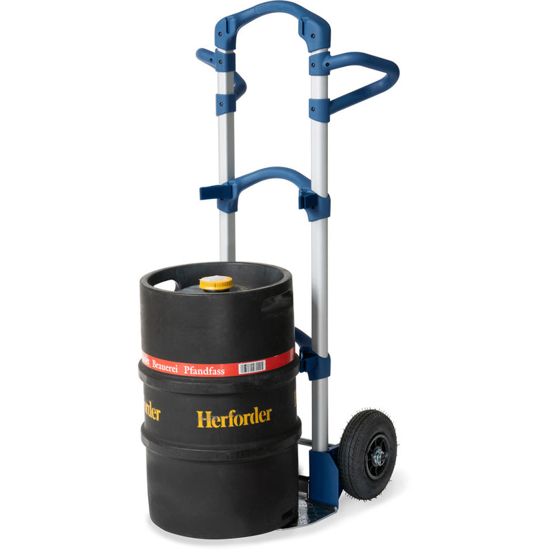 Fetra Alu-Kompaktkarre Wuppi, 200kg Tragkraft, mit Klappschaufel