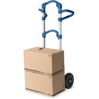 Fetra Alu-Kompaktkarre Wuppi, 200kg Tragkraft, mit Klappschaufel