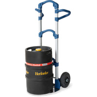 Fetra Alu-Kompaktkarre Wuppi, 200kg Tragkraft, mit Klappschaufel