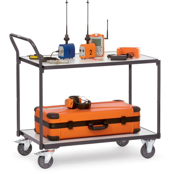 Fetra ESD-Tischwagen mit zwei Böden, 300 kg