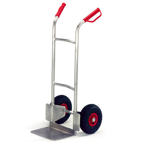 ROLLCART Kleine Alu-Stapelkarre, 150 kg Tragkraft