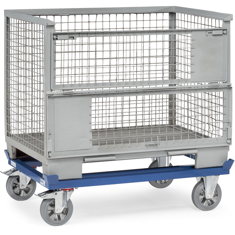 Fetra Paletten-Fahrgestell, 1200 kg, Elastic-Vollgummi-Bereifung