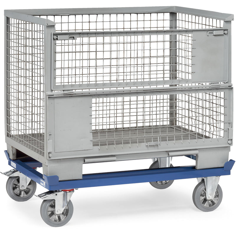 Fetra Paletten-Fahrgestell, 1200 kg, Elastic-Vollgummi-Bereifung