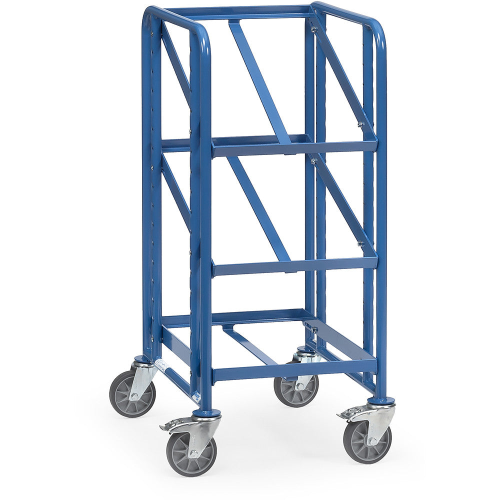 Fetra 2380 Eurokastenwagen mit drei offenen Etagenrahmen, 250 kg