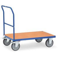 Fetra Schiebebügelwagen mit Holzplattform bis 600 kg