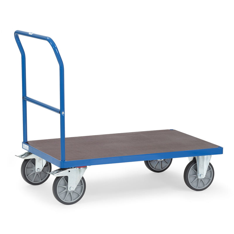 Fetra Schiebebügelwagen mit wasserfester Plattform, bis 600 kg