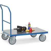 Fetra Schiebebügelwagen mit Hart-PVC-Plattform