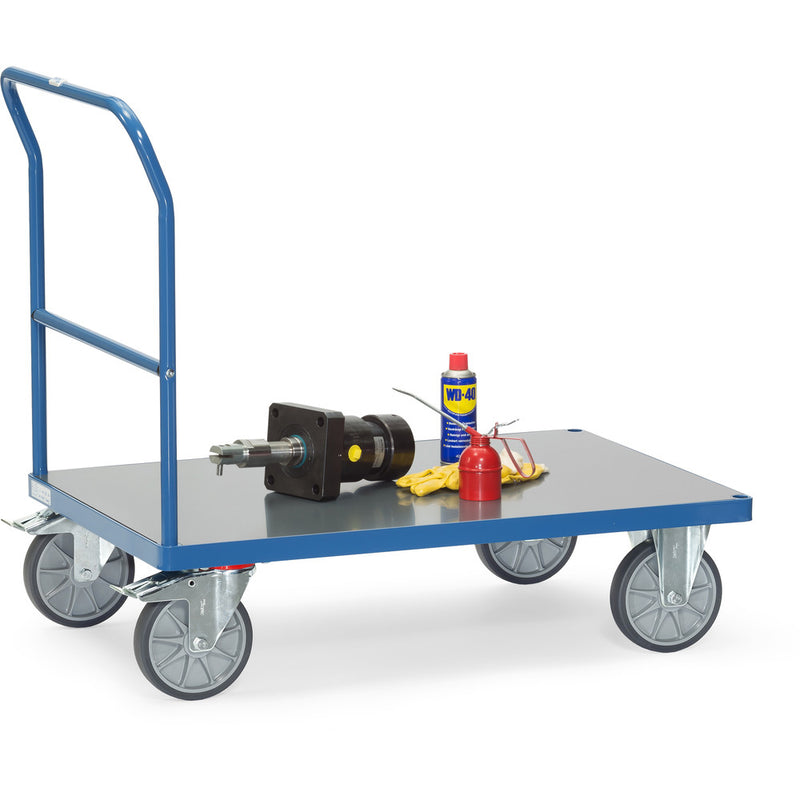 Fetra Schiebebügelwagen mit Hart-PVC-Plattform