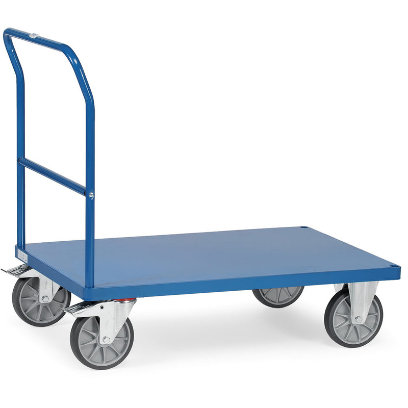 Fetra Schiebebügelwagen mit Stahlblechplattform bis 600 kg