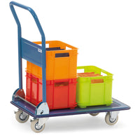 Fetra Ganzstahlwagen, klappbarer Rohrschiebebügel