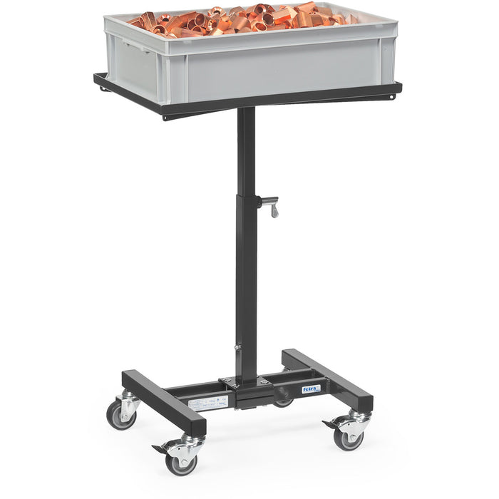 Fetra 3270/7016 Materialständer "GREY EDITION" 150 kg, höhenverstellbar von 720-995 mm