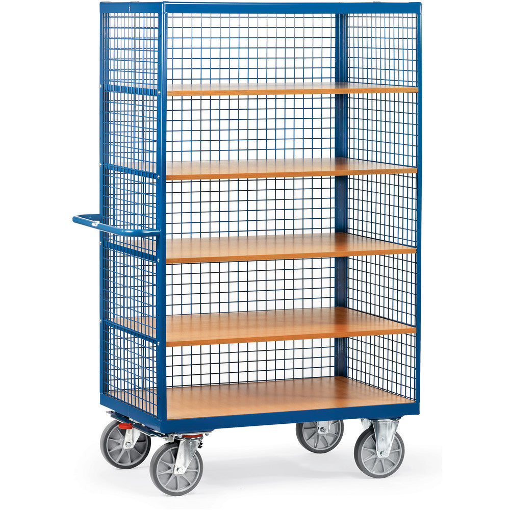 Fetra Offener Kastenwagen mit Drahtgitter verkleidet, 750 kg