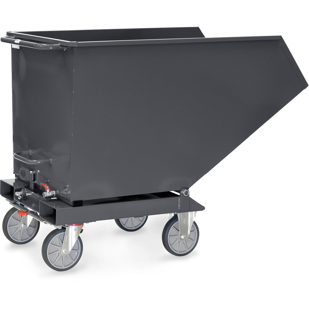 Fetra Muldenkipper, 750 kg, 600 Liter, TOTALSTOP