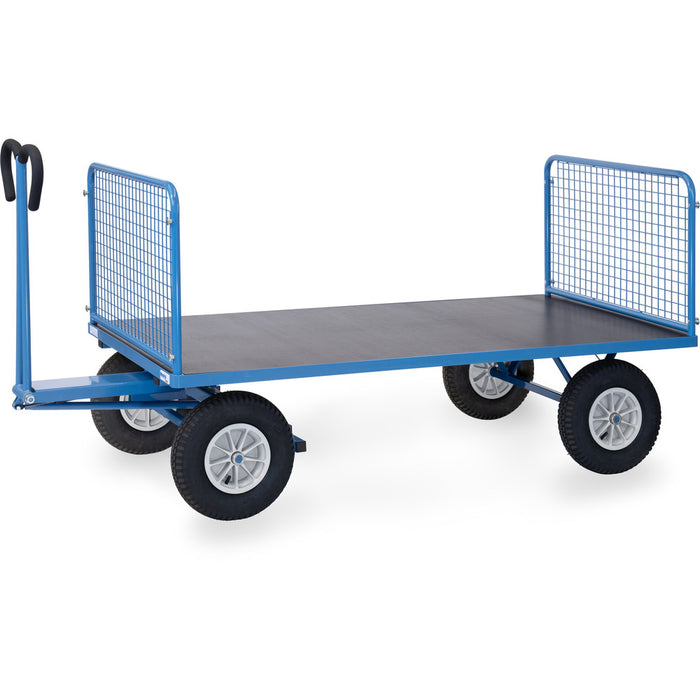 Fetra Handpritschenwagen mit Drahtgitterwänden, bis 1250 kg