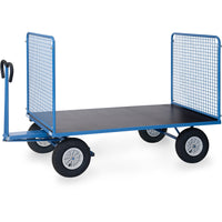 Fetra Handpritschenwagen mit Drahtgitterwänden, bis 1250 kg