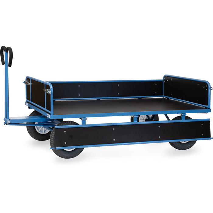 Fetra Handpritschenwagen mit Bordwänden, bis 1250 kg