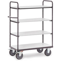 Fetra ESD-Etagenwagen mit vier Böden, bis 600 kg