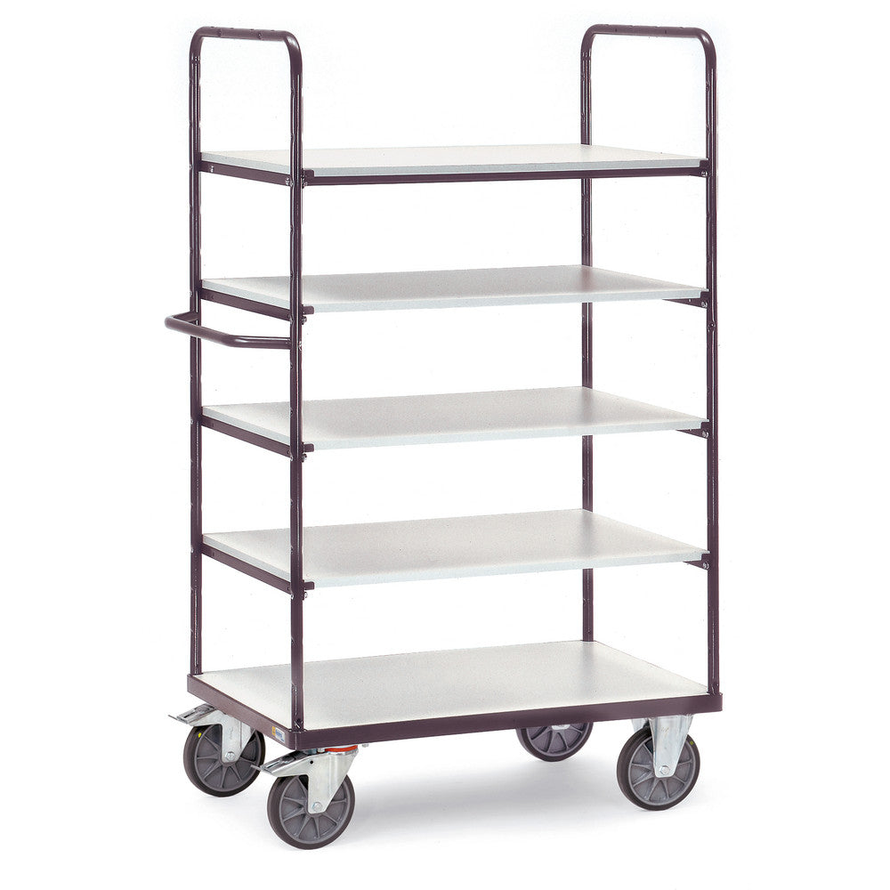Fetra Hoher ESD-Etagenwagen mit fünf Böden, 600 kg