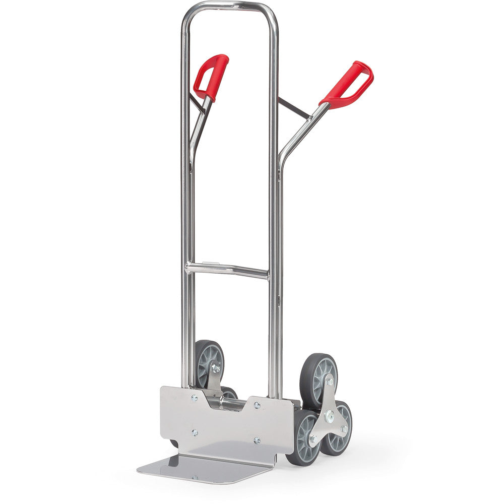 Fetra AK1325 Treppenkarren Alu 200 kg, dreiarmige Rad-Sterne TPE