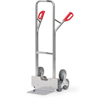 Fetra AK1325 Treppenkarren Alu 200 kg, dreiarmige Rad-Sterne TPE