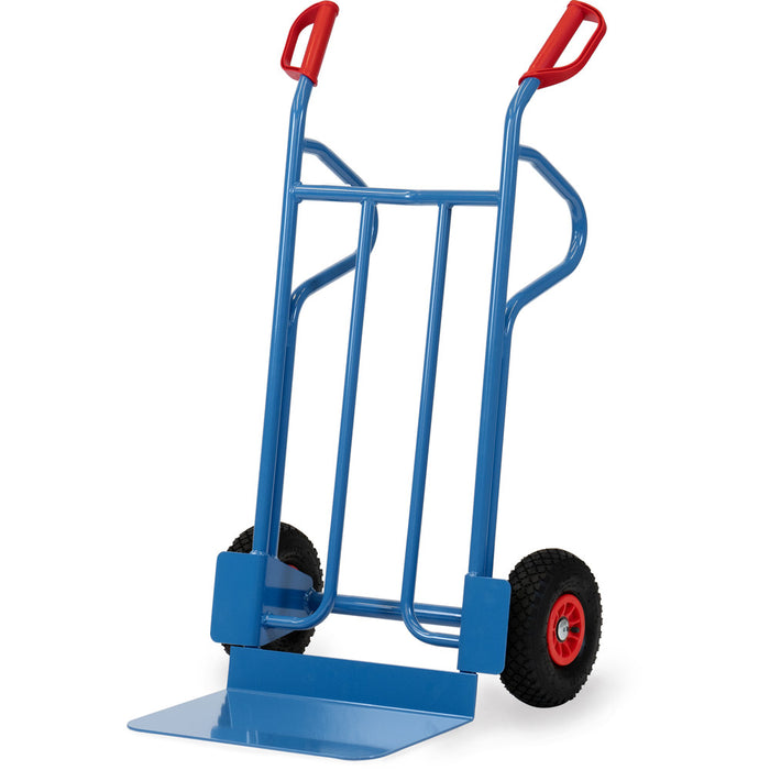 Fetra Sackkarre 300 kg, Höhe 1200 mm, breite Schaufel