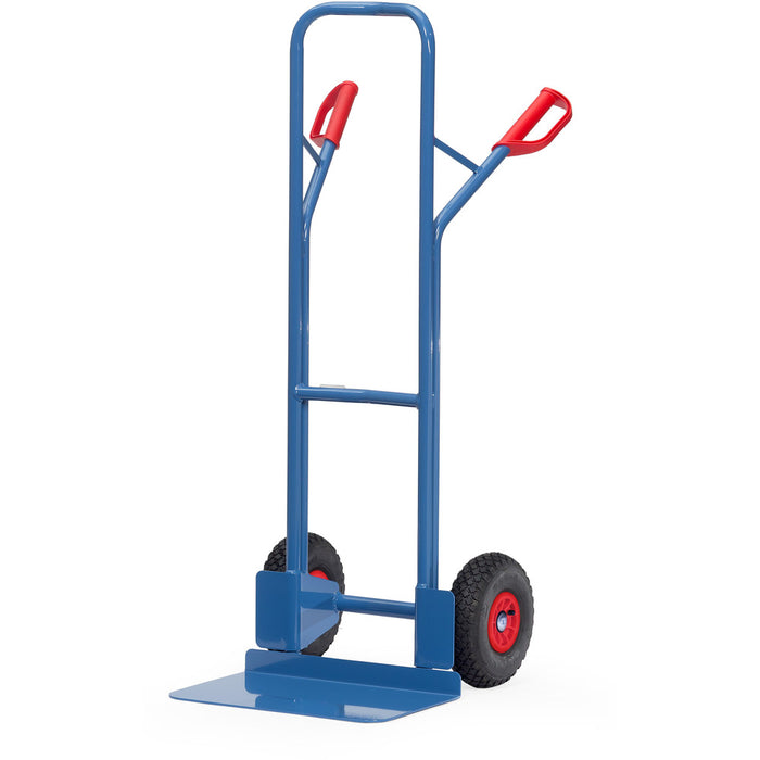 Fetra Sackkarre 300 kg, Höhe 1300 mm, breite Schaufel