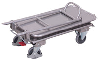 VARIOfit ap-450.813 Aluminium-Klappbügelwagen mit zwei Etagen, EasySTOP