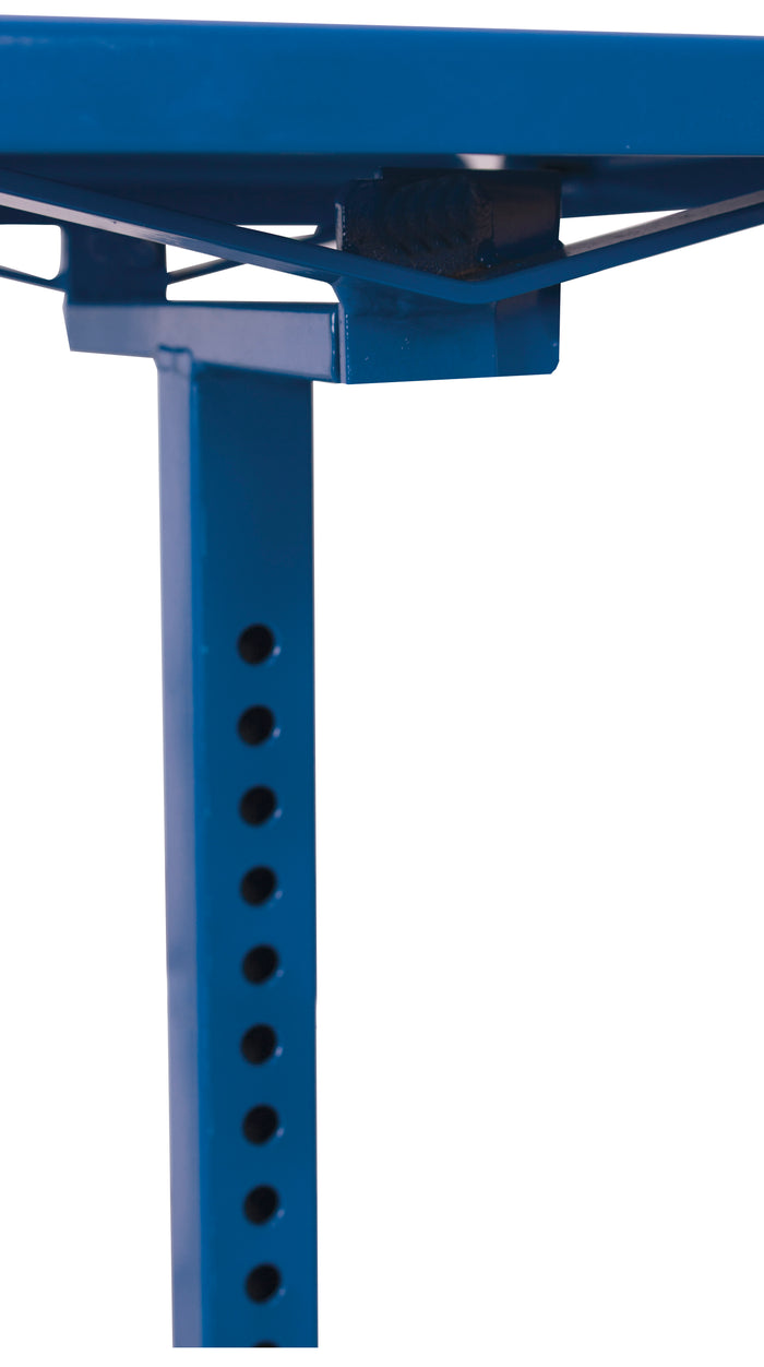 VARIOfit sw-405.001 Materialständer mit allseitigem Rand, höhenverstellbar von 505 - 780 mm