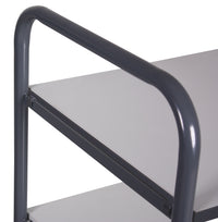 VARIOfit ESD Etagenwagen, niedrig, Baukasten-System, EasySTOP