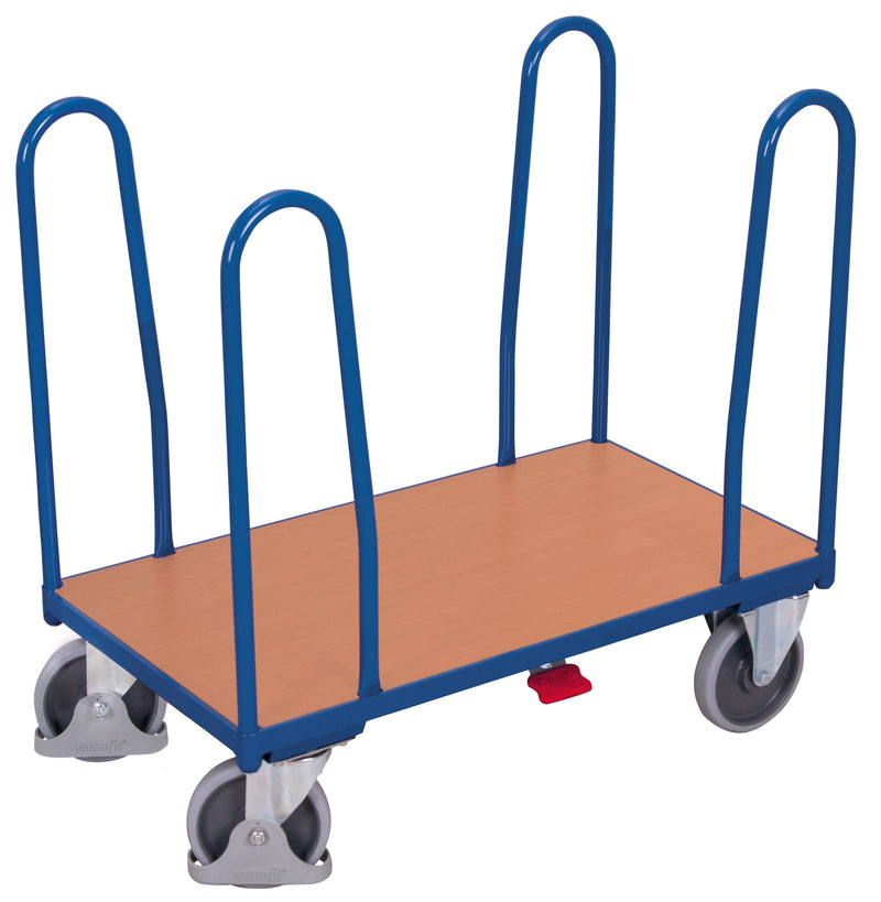 VARIOfit Seitenbügelwagen mit vier Bügeln, Baukasten-System, EasySTOP