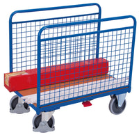 VARIOfit Seitenbügelwagen mit Drahtwänden, Baukasten-System, EasySTOP